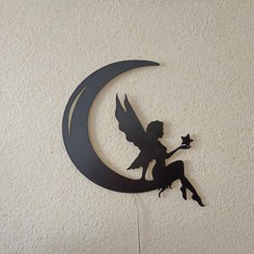 Панно декоративне картина на стіну Дівчина на гойдалці 400х380 acr-p000074