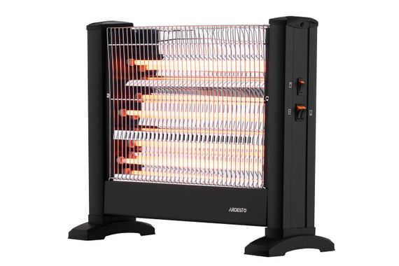 Інфрачервоний обігрівач Ardesto 1,65 кВт, площа обігріву 15 кв.м., чорний (IHS-1650)