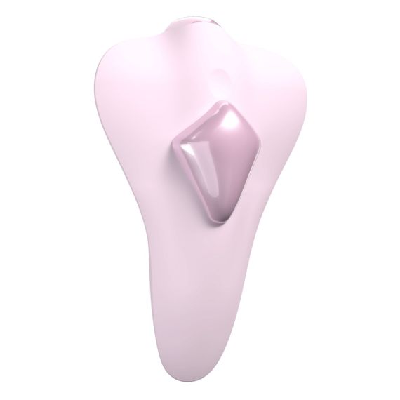 Кліторальний стимулюючий смарт-вібратор Adrien Lastic Temptation рожевий Sex Aura | Зображення 2