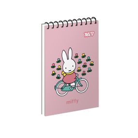 Зошит для записів А7 YES Miffy Soft World 152513 80 аркушів