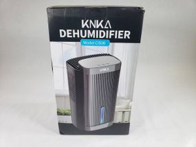 Осушитель воздуха Knka Dehumidifier CS06 80 Вт 1100 мл/д Бытовой осушитель с резервуаром для воды на 2.5 литра чорний