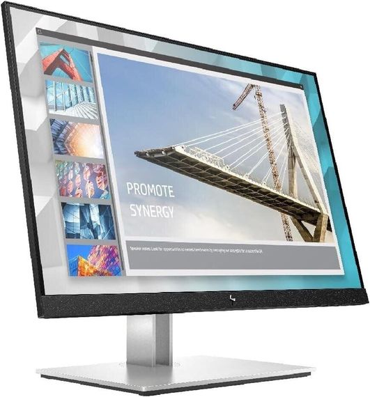 Монітор HP E24i / 24" (1920x1200) IPS / 1x HDMI, 1x DisplayPort, 1x VGA, 5x USB 3.2 / VESA 100x100 / Pivot б/в | Зображення 3