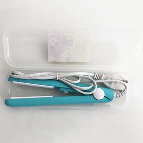Плойка праска гофре для волосся HONGDI Case Mini 2W. SL-419 Колір зелений