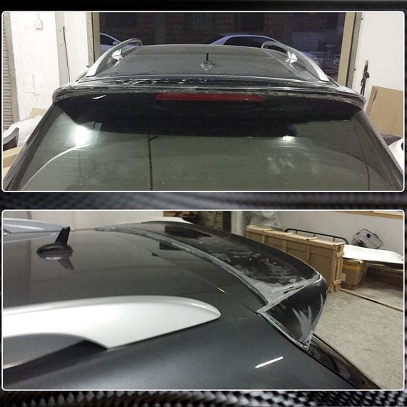 Спойлер (для Base SW 2010-2014, Карбон) для Volkswagen Golf 6 | Зображення 2