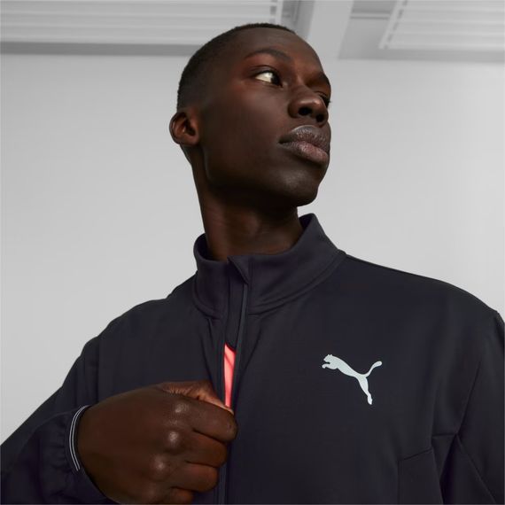 Олимпийка мужская Puma CLOUDSPUN Full-Zip Jacket 522399 01 (черная, легкая куртка, спортивная, бренд пума) | Зображення 6