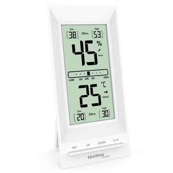 Термогігрометр Technoline WS9129 White (WS9129) | Зображення 1