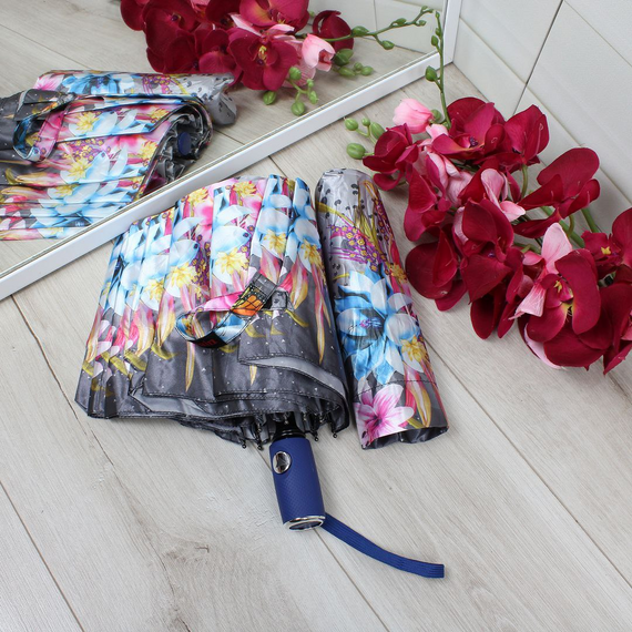 Парасолька жіноча напівавтомат Парасолька антивітер | Зображення 2