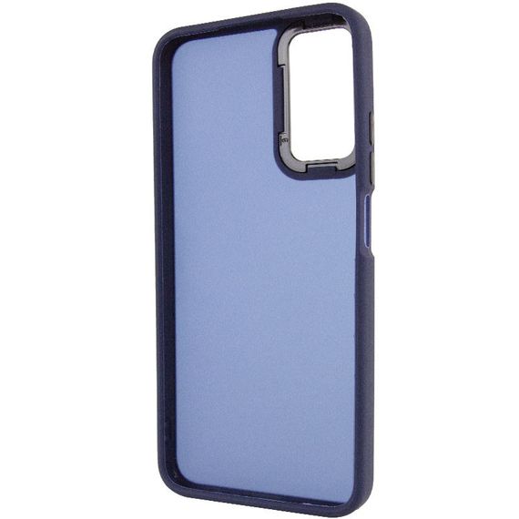 Чехол TPU+PC Lyon Frosted для Realme C65 4G Navy Blue | Зображення 2