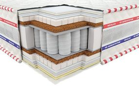 Ортопедичний матрац Імперіал Латекс-Кокос Зима-літо PS 80х200
