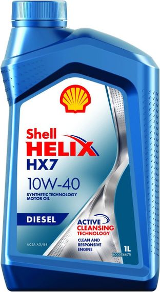 Моторна олива Shell Helix HX7 Diesel 10W-40 1л.