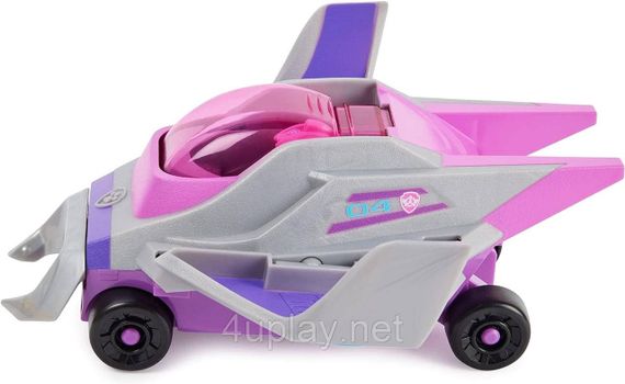 Щенячий Патруль рятувальна машина-трансформер човен Скай Paw Patrol Aqua Pups Skye Transforming Manta Ray | Зображення 4