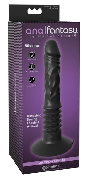 Анальний вібростимулятор AFE Vibrating Ass Fucker Sex Aura