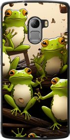 Чехол на Lenovo A7010 Жабки "5656u-232-17620"