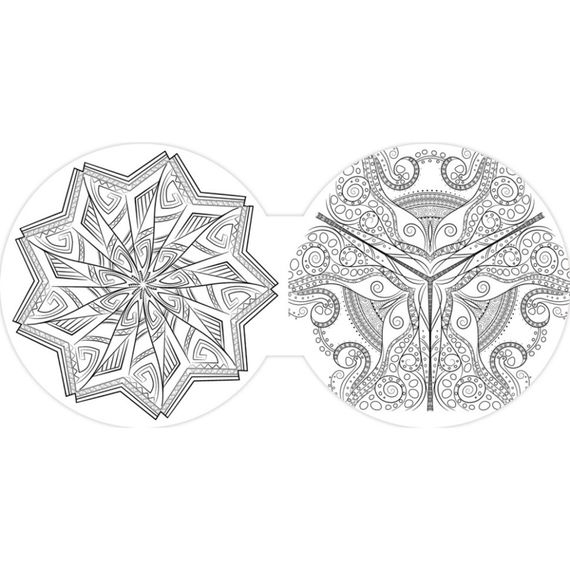 Розмальовка дитяча Мавка "Кольорове коло Вода" 1842001 Синя | Зображення 1