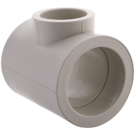 Тройник редукционный 110x75x110 PPR Koer K0229.PRO (KP2594) | Зображення 2