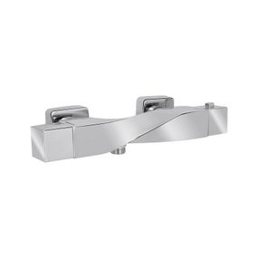 Смеситель для душа Qtap Zkrouceny термостатический QTZKR40T105C Chrome