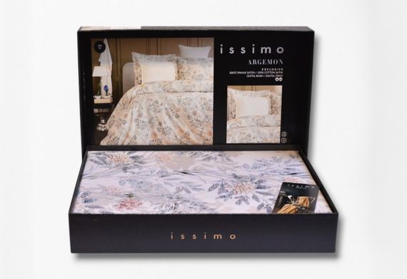 Комплект постільної білизни Issimo Digital Satin 300 TC 200х220 см Argemon | Зображення 6