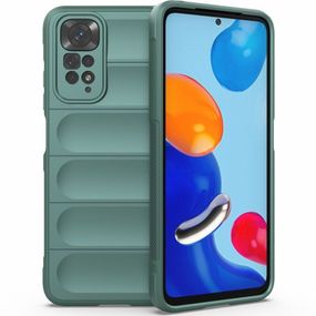 Чохол силіконовий MagCase для Xiaomi Redmi Note 11 4G / 11s колір Зелений