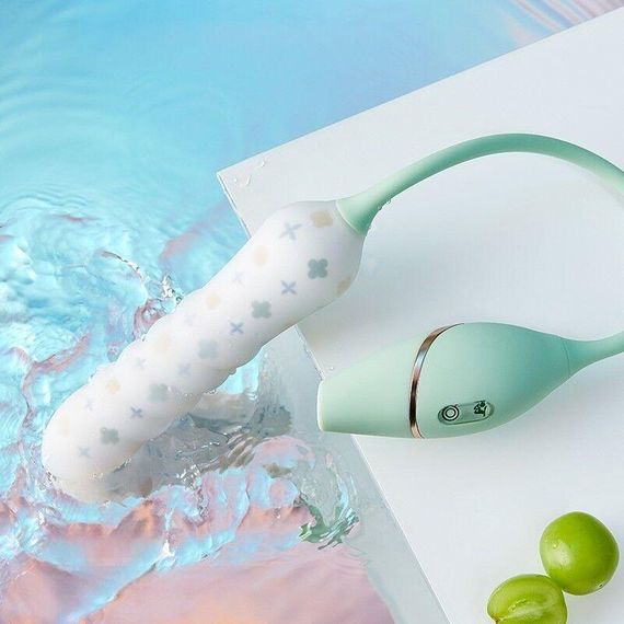 Вібратор з вакуумним стимулятором KISTOY Cathy Pro з підігрівом, App-контролем та ДК, водонепроникний | Зображення 3