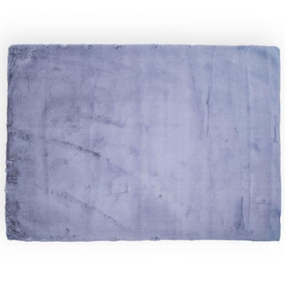 Килимок для підлоги з еко-хутра ТМ Dariana Elegant 60*120 см французький сірий