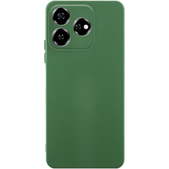 Чехол TPU GETMAN Liquid Silk Full Camera для ZTE Nubia V60 Зеленый / Dark green