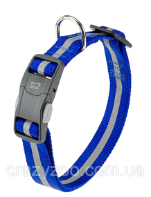 Нашийник для собак Ferplast Reflex C20/56 нейлоновий синій 2х36-56 см 75250325