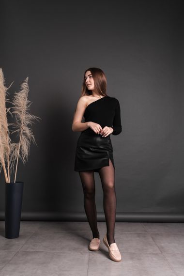 Мокасины женские Fashion Hope 3579 40 размер 255 см Бежевый | Зображення 7