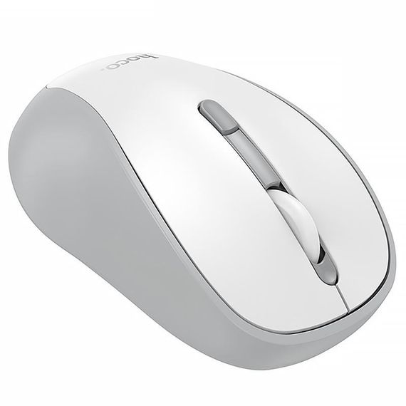 Миша бездротова Hoco GM41 Exciting dual-mode White | Зображення 2