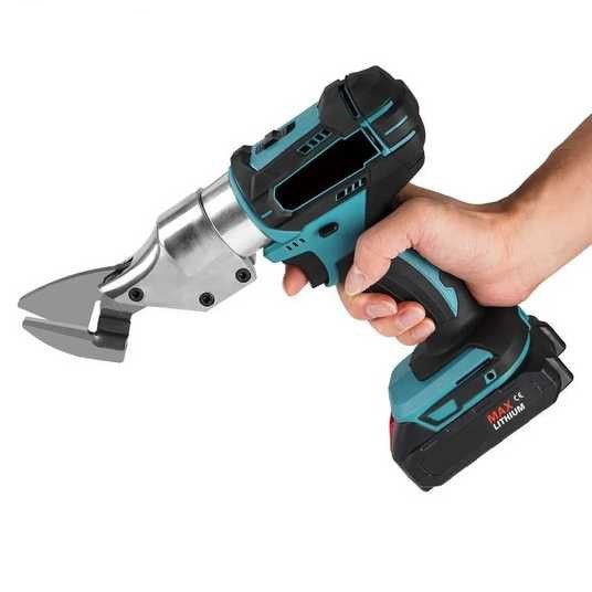 Ножиці акумуляторні по металуЭлектроножницы по металу в Украине в кейсі Krafftec DJS130R, 2 акб 36V/5AP | Зображення 2