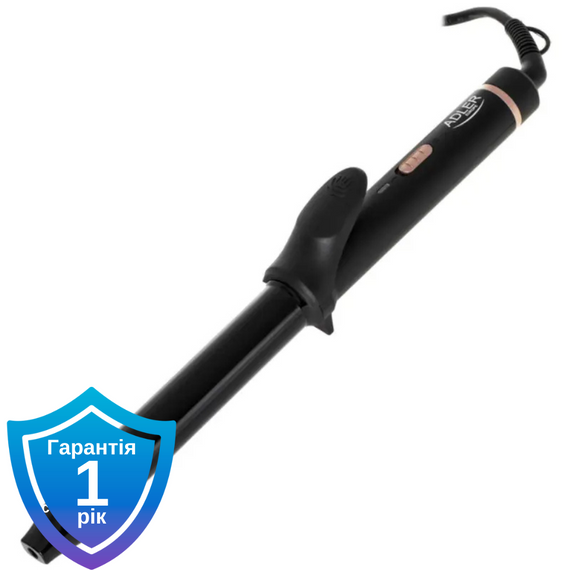 Стайлер для локонів Adler AD 2115 25 мм, керамічний (UA-01) | Зображення 4