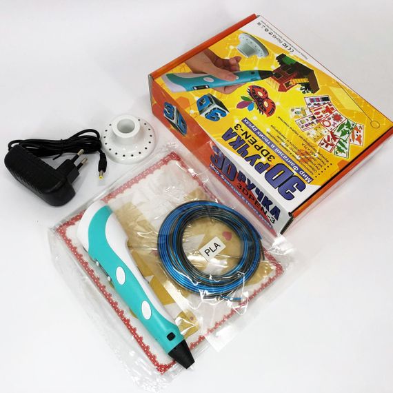 3D Pen 3D, Беспроводная 3d ручка, 3D-Ручки для детского творчества, 3d ручка 2 Качественная ZT-34 | Зображення 5