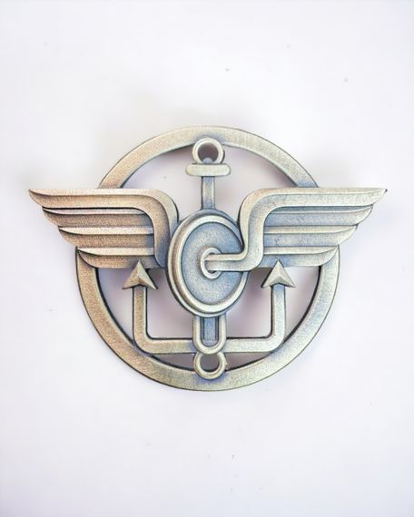 Беретний знак Кокарда ДССТ (державна спеціальна служба транспорту)