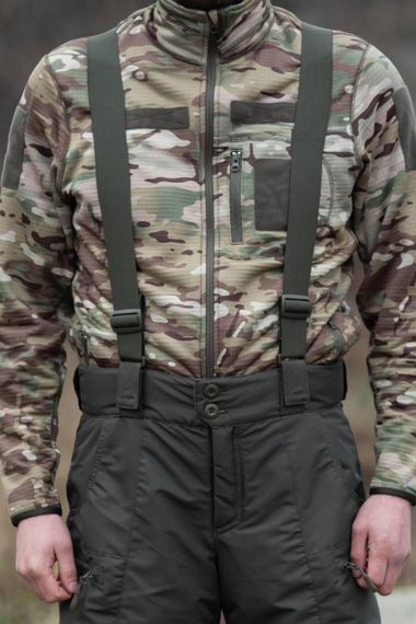 Штани зимові Nord Storm на підтяжках Олива Military R + -30 | Зображення 6