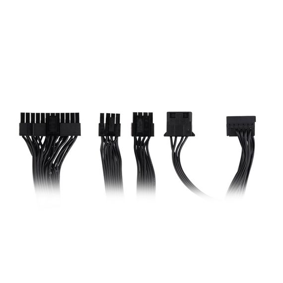 Блок живлення 2E MASTER POWER (550W), >80, 80+ White, 120mm, 1xMB 24pin(20+4), 1xCPU 8pin(4+4), 3xMolex, 5xSATA, (2E-MP550-120APFC) | Зображення 7