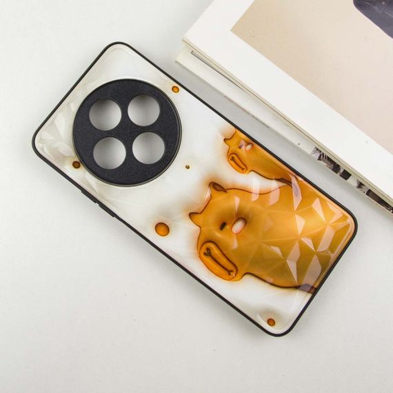 TPU+PC чохол Prisma Fluffie для Xiaomi Redmi 14C / Poco C75 Capybara | Зображення 2