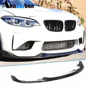 Накладка на передній бампер Карбон V7 (для F87) для BMW 2 серія F22/23 2014-2021 рр