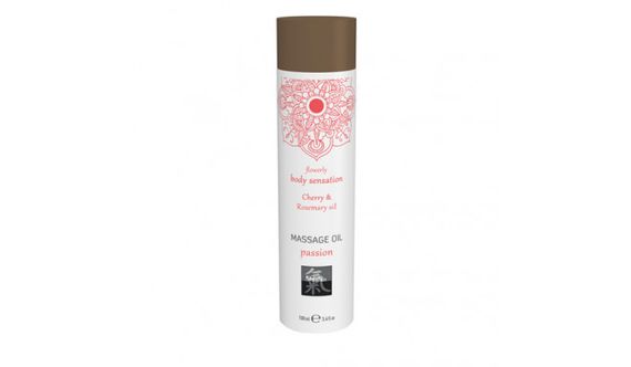 Масажне масло Passion Cherry & Rosemary oil 100ml Sex Aura
