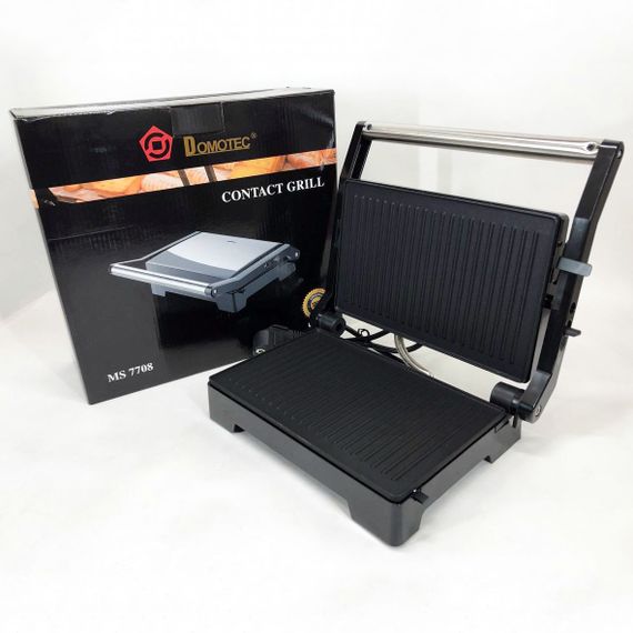 Електрогриль для приготування бургеров будинку, Гриль двосторонній контактний, Електрогриль для стейків PD-50 | Зображення 5
