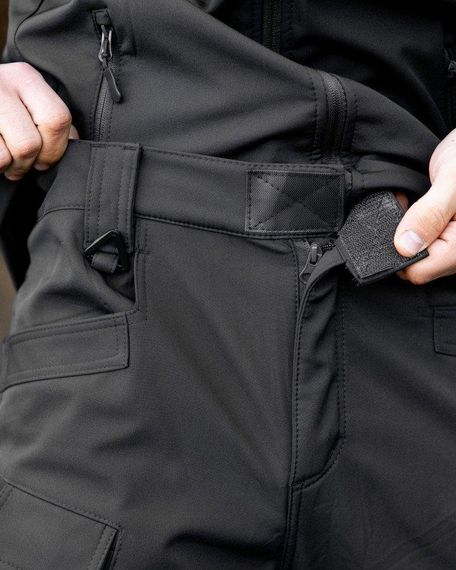 Міські тактичні штани MAXIMUS софтшел darck grey ПП7987 | Зображення 4