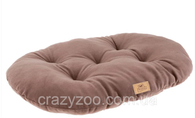 Подушка для собак та котів Ferplast Relax Microfleece 78/8 коричнева 78x50 см 83307821