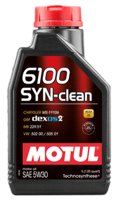 Моторна олива Motul 6100 SYN-CLEAN 5W-30 1л.