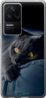 Чохол на Xiaomi Redmi K40S Димчастий кіт "825u-2582-2448"