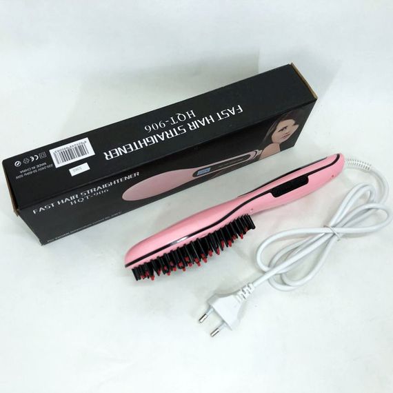 Расческа выпрямитель Fast Hair Straightener, гофре плойка утюжок для волос, утюжок AC-851 для выравнивания | Зображення 8