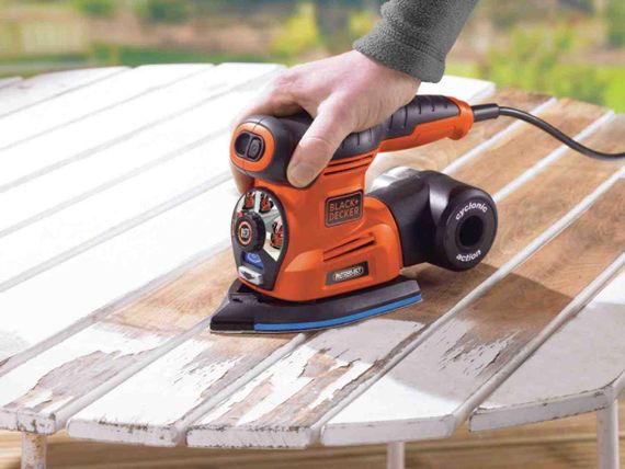 Шліфмашина ексцентрикова мережева BLACK+DECKER KA280K | Зображення 7