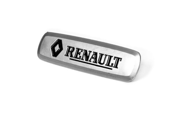 Шильдик алюмінієвий для килимків (1шт) для Тюнінг Renault | Зображення 1