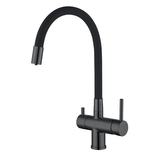 Змішувач для кухні Koer KB-72002-07 з виходом для питної води (KR5003)