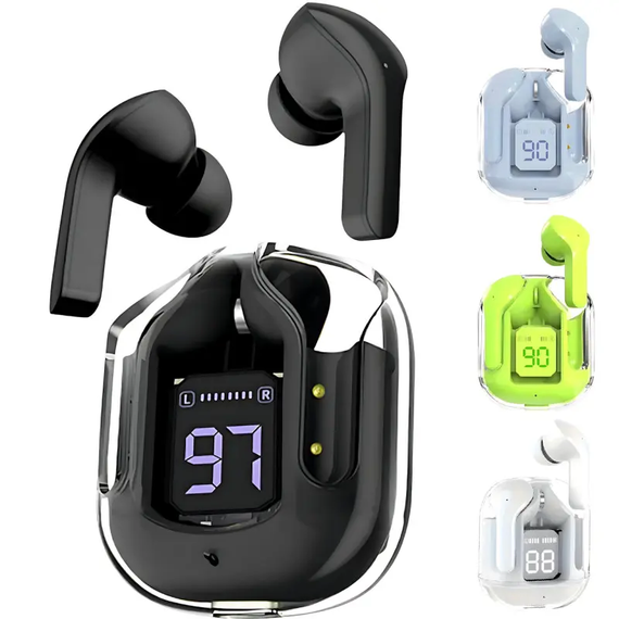 Беспроводные наушники Duopuni BT30 TWS Wireless Headset, Bluetooth 5.3, 250 mAh Black | Зображення 1