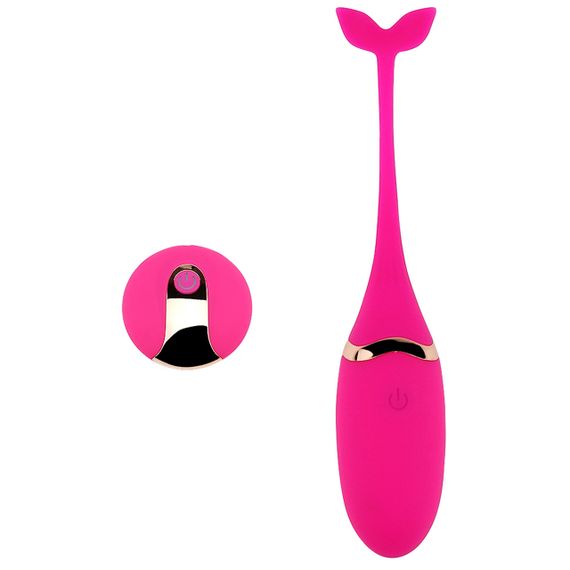 Віброяйце з пультом керування Vibratong egg (pink) USB Sex Aura