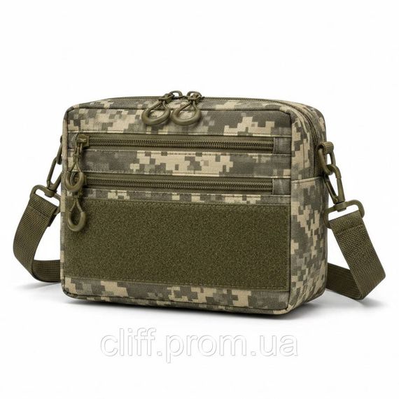 Чоловіча тактична сумка EDC Cordura 600D, сумка з кордури для патчів піксель | Зображення 9