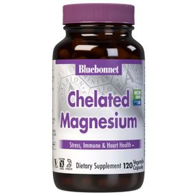 Мультиминеральный комплекс Bluebonnet Nutrition Chelated Magnesium Albion 120 Caps